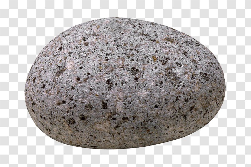 Rock Pebble Stone - Millstone - Decorative Patterns Have Potholes Gray Transparent PNG