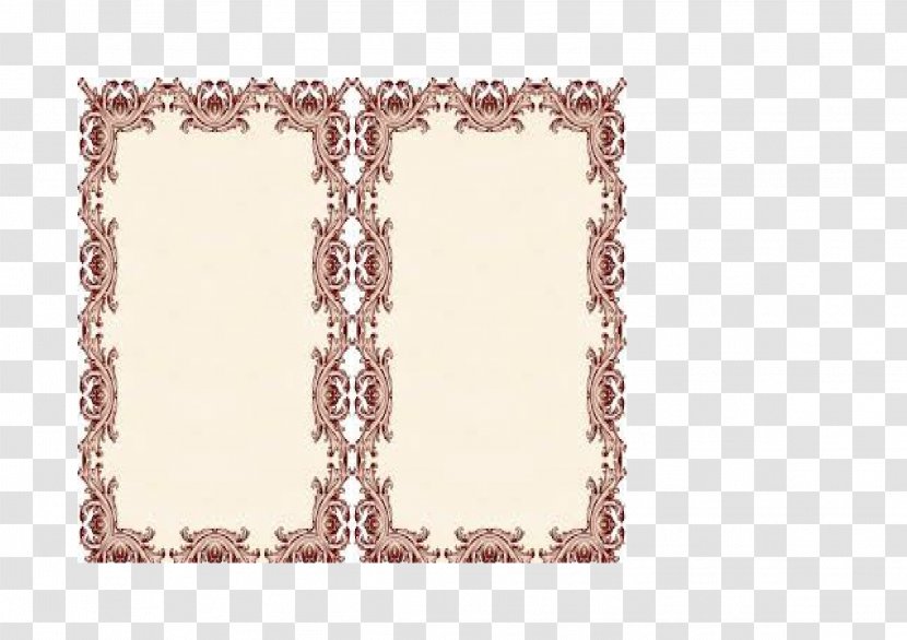 Picture Frames Rectangle Pattern - Frame Transparent PNG