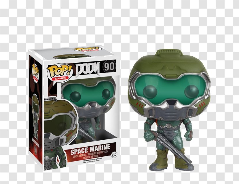 Doctor Doom Warhammer 40,000: Space Marine Funko Doomguy - Marines Transparent PNG