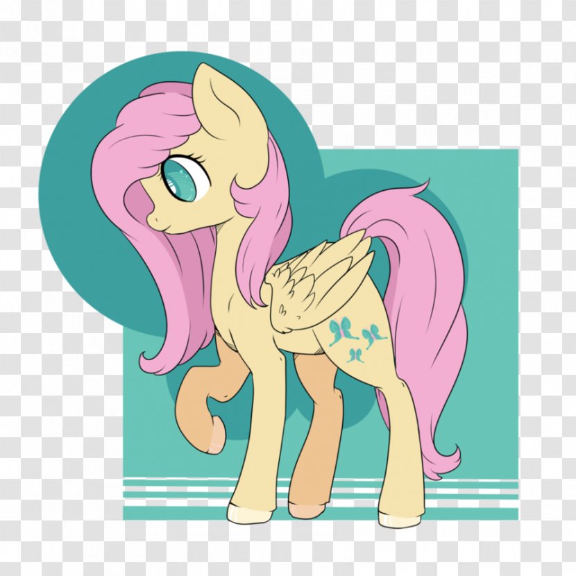 My Little Pony Horse Fluttershy DeviantArt - Silhouette - Quarrel Transparent PNG