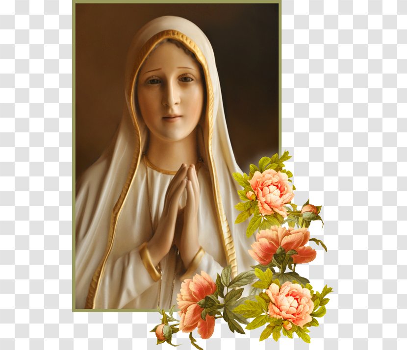Mary Our Lady Of Fátima The 13th Day Sorrows - Most Holy Name Blessed Virgin Transparent PNG