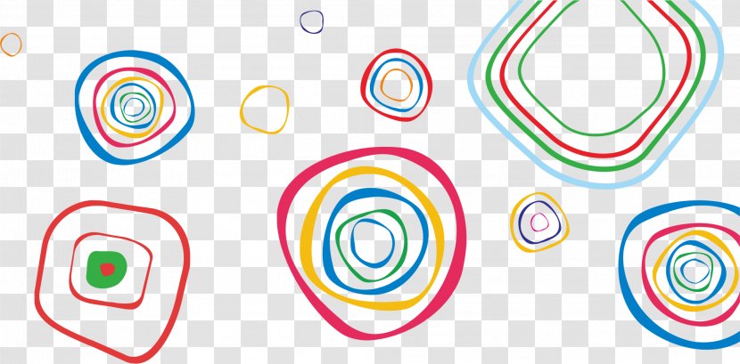 Euclidean Vector Disk Circle Color - Abstraction - Tide Transparent PNG