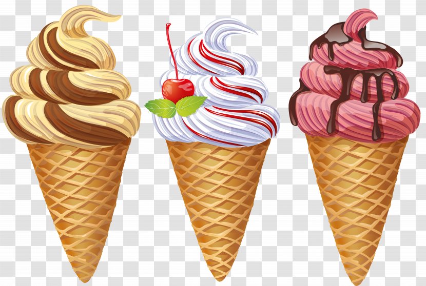 Ice Cream Cones Sundae Frosting & Icing Clip Art - Dondurma Transparent PNG