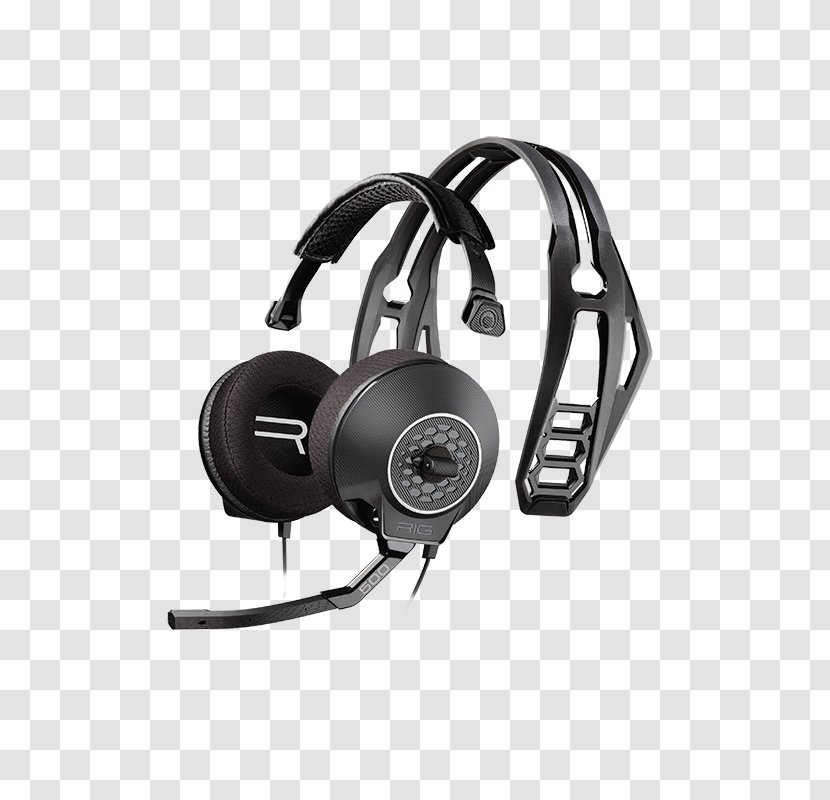 Plantronics RIG 500HD 500E SURROUND Headphones - Technology Transparent PNG