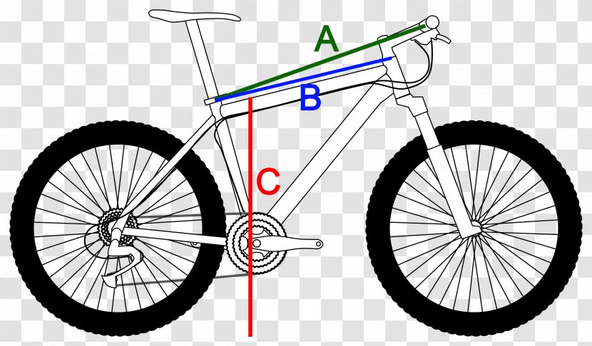 Mountain Bike Bicycle Drawing Cycling Clip Art - Cycle Vector Transparent PNG