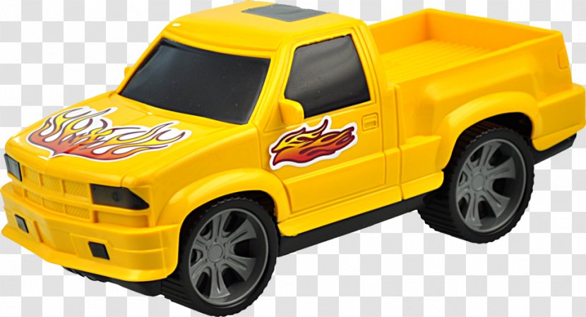 Car Pickup Truck Flatbed Toy Wagon - Bumper Transparent PNG