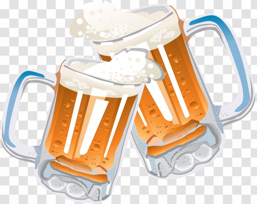 Beer Glasses Oktoberfest Clip Art - Bar Transparent PNG