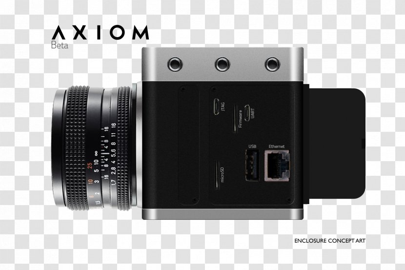 Camera Lens AXIOM Magic Lantern - Mirrorless Interchangeable Transparent PNG