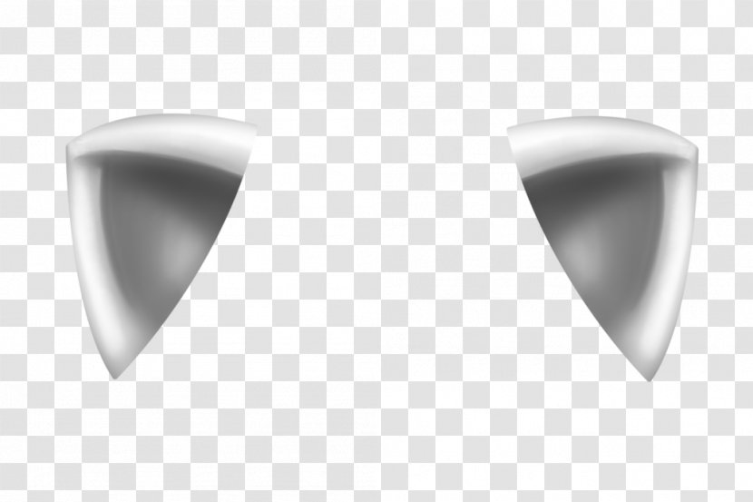 Silver Angle - Ear Transparent PNG