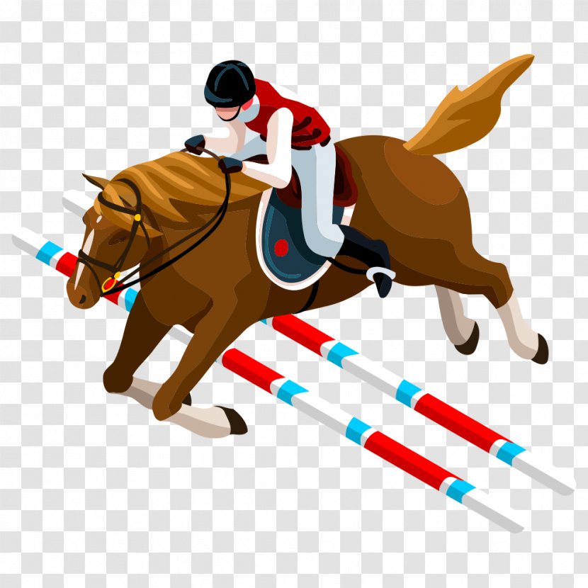 Olympic Games Sport Athlete Isometric Projection - Animal Sports - Race Transparent PNG