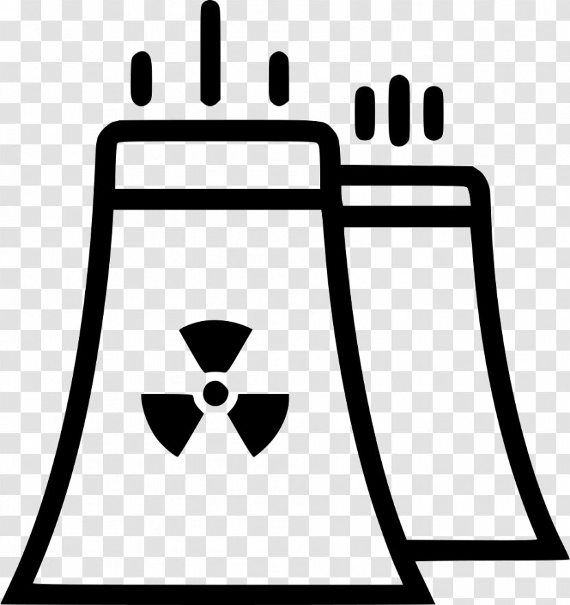 Clip Art Radioactive Decay Vector Graphics Nuclear Power - Blackandwhite - Radiation Symbol Transparent PNG