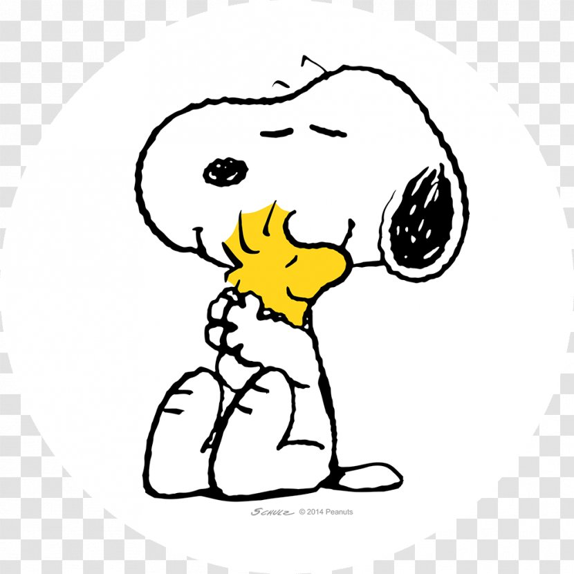Snoopy Woodstock Charlie Brown Lucy Van Pelt Peanuts - Heart - Silhouette Transparent PNG
