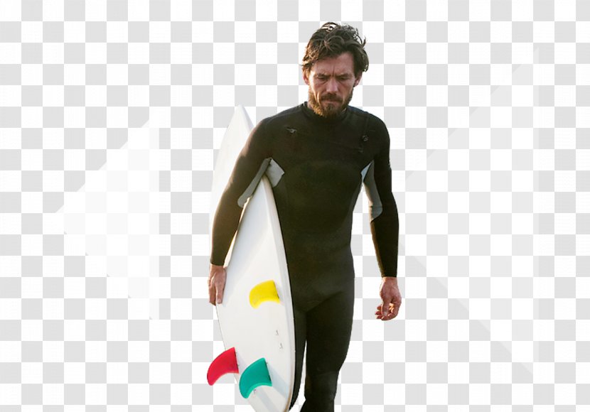 Surfboard Shoulder Wetsuit - Surfing Equipment And Supplies - Shaun Transparent PNG