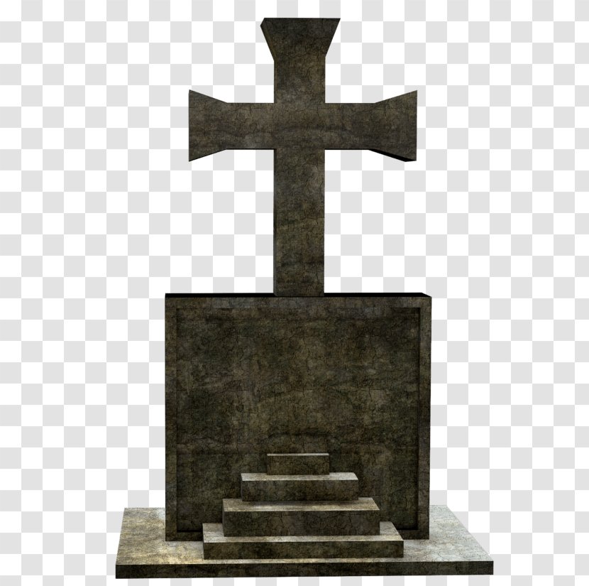 Cross Grave Headstone Memorial Cemetery - Spirituality Transparent PNG