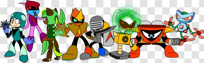Cartoon Character - Robot Master Transparent PNG