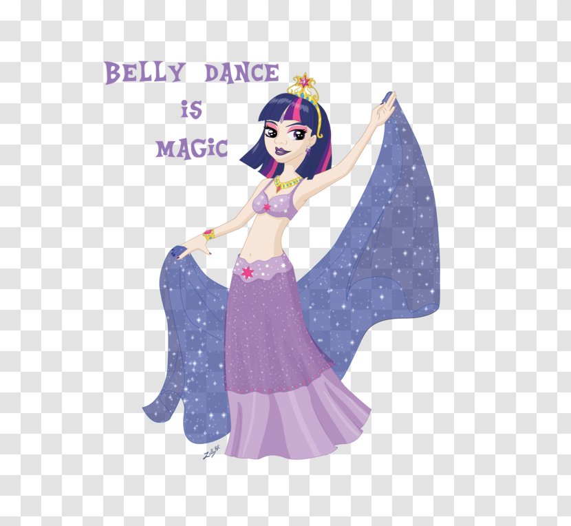Twilight Sparkle Dance DeviantArt - Purple - Belly Dancer Transparent PNG