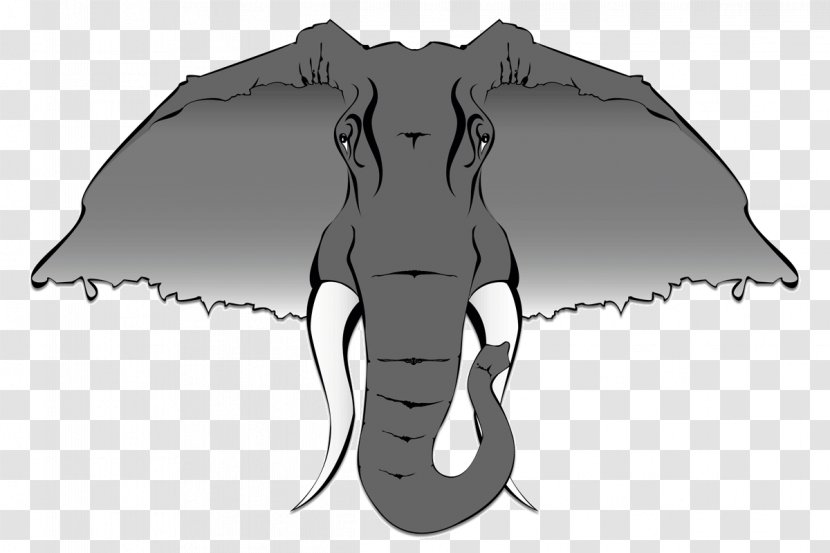 African Elephant Animal - Fictional Character - Elephants Vector Transparent PNG