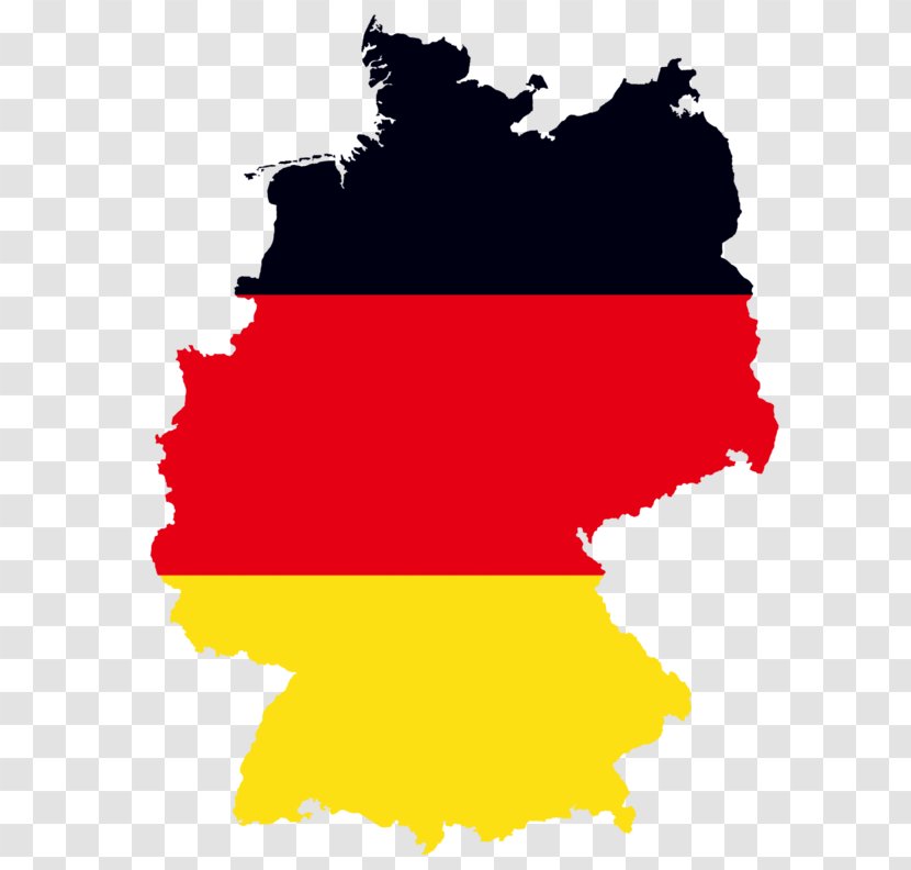 Flag Of Germany Map Weimar Republic - Vector Transparent PNG