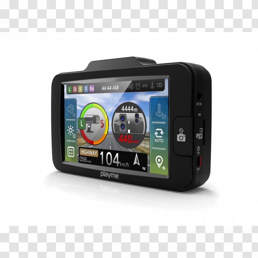 Car Radar Detector Network Video Recorder GPS Tracking Unit Parking Sensor - Gps Navigation Systems Transparent PNG