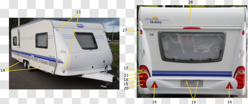 Caravan Window Campervans Motor Vehicle - Car Transparent PNG