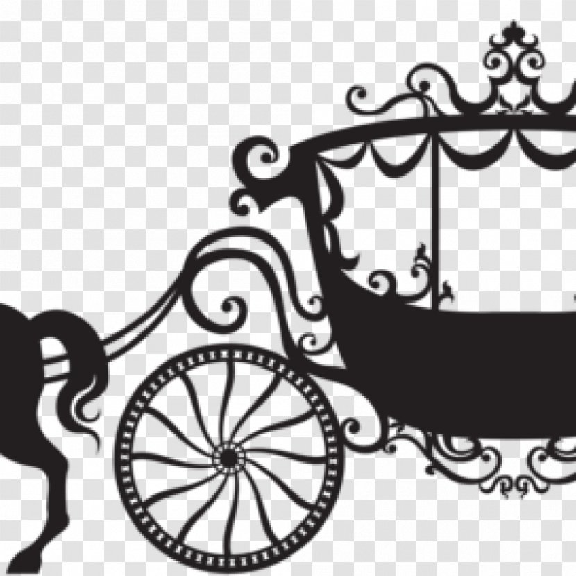 Clip Art Carriage Illustration Horse And Buggy - Style - Silhouette Transparent PNG
