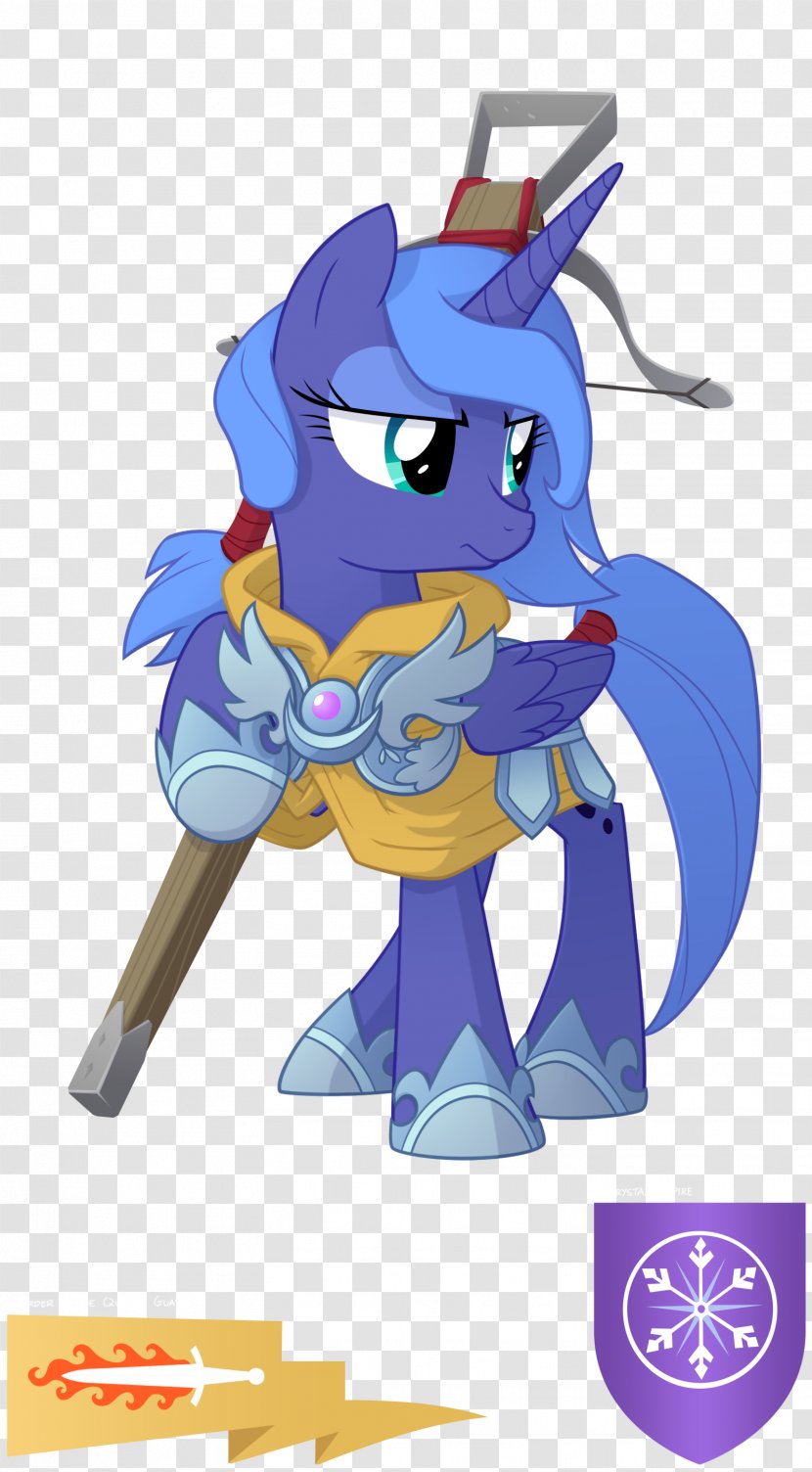 Princess Luna Pony Equestria Celestia Twilight Sparkle - Watercolor - Blue Transparent PNG
