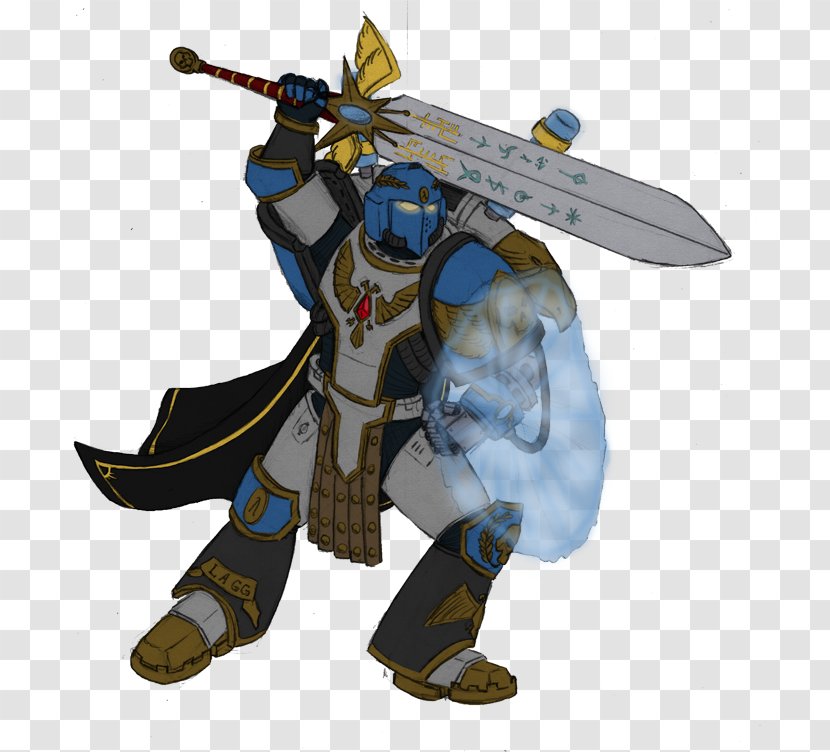 Robot Knight Spear Lance Weapon - Action Figure Transparent PNG