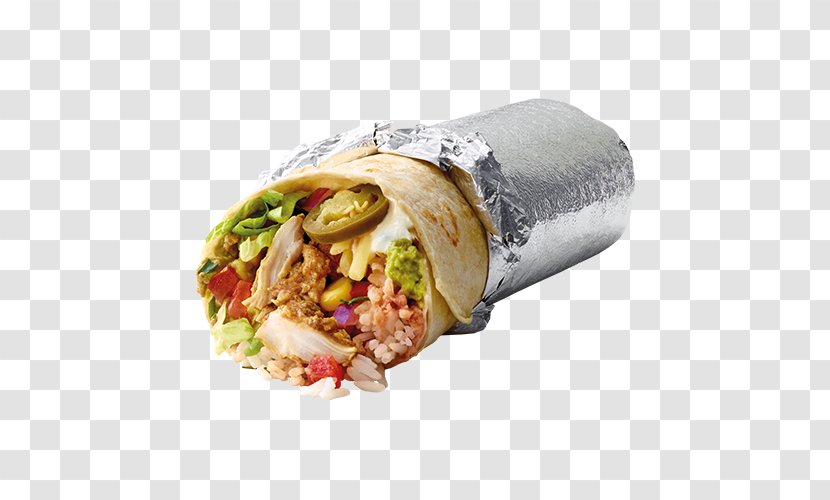 Burrito Mexican Cuisine Wrap Vegetarian Shawarma - Menu Transparent PNG