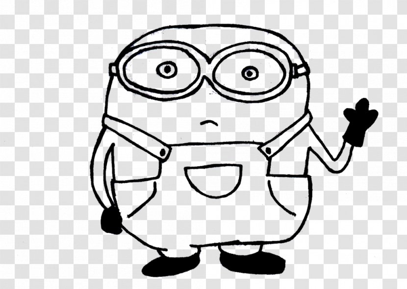 Bob The Minion Minions DeviantArt Eye - Silhouette - Cleaning Transparent PNG