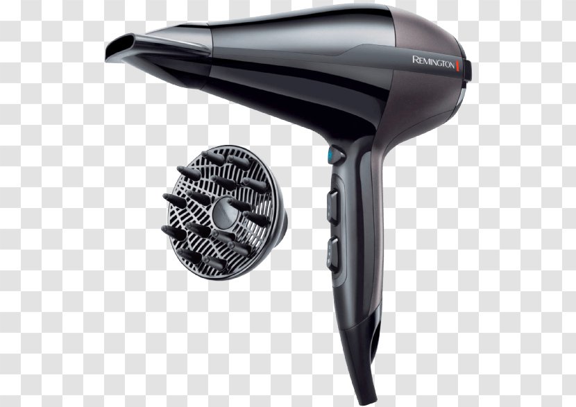 Remington Hair Dryer Dryers AC 5999 Black Iron Transparent PNG