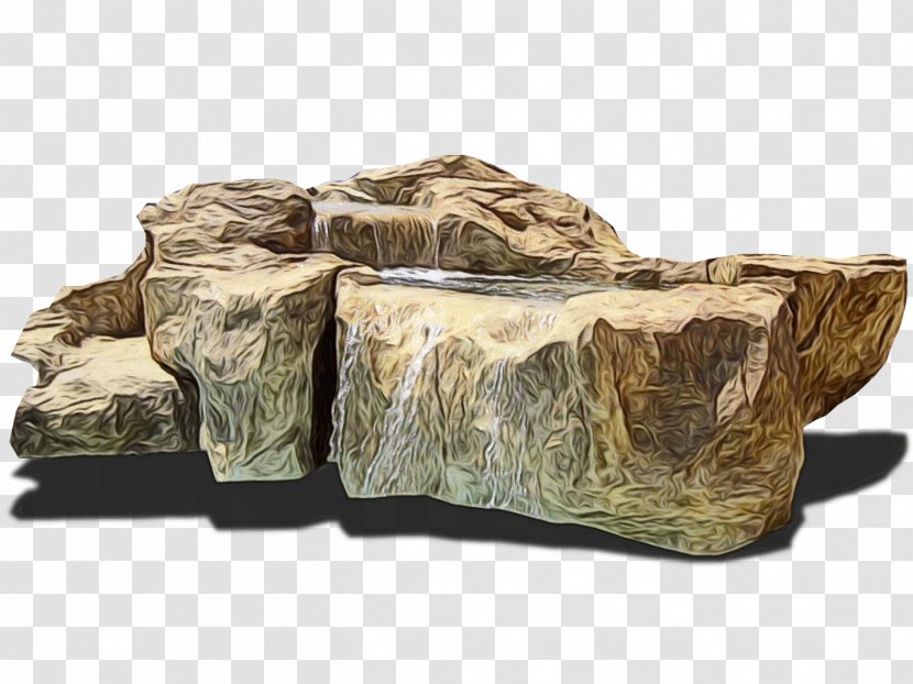 Tree Trunk Drawing - Water Feature - Aquarium Decor Stump Transparent PNG