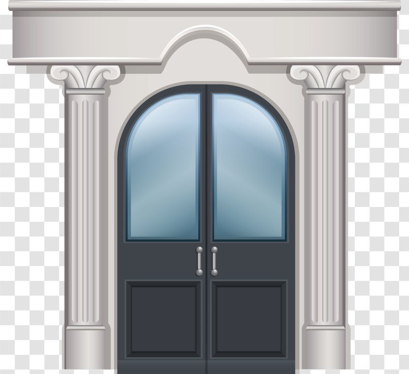 Restaurant Waiter Door Illustration - Luxury Transparent PNG