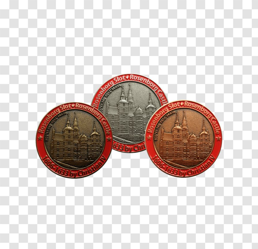 Coin Medal - Quarter - Borg Flag Transparent PNG