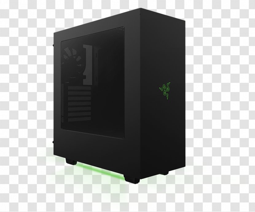 Computer Cases & Housings NZXT S340 ATX Mid-Tower Case CA-S340 Razer Inc. - Inc - Power Supply Unit (computer) Transparent PNG
