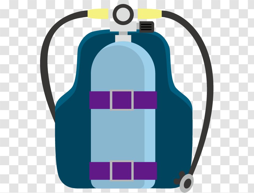 Sport Gas Cylinder Clip Art - Electric Blue - Insinc Marine Sports Transparent PNG