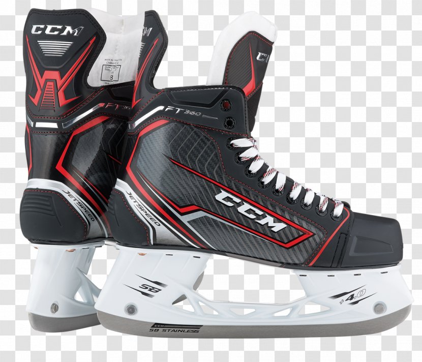 CCM Hockey Ice Skates Equipment Bauer - Protective Gear In Sports Transparent PNG