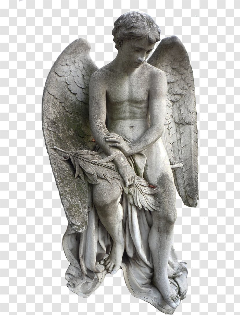 Statue Sculpture Angel - Classical Transparent PNG