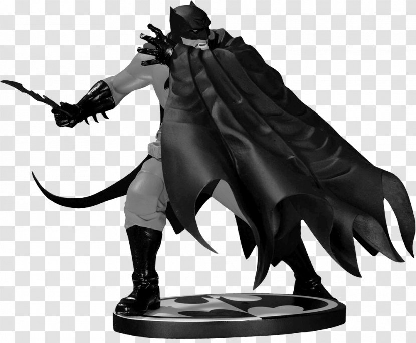 Batman: Legacy Batman Black And White DC Collectibles Statue - Mythical Creature - Toy Transparent PNG