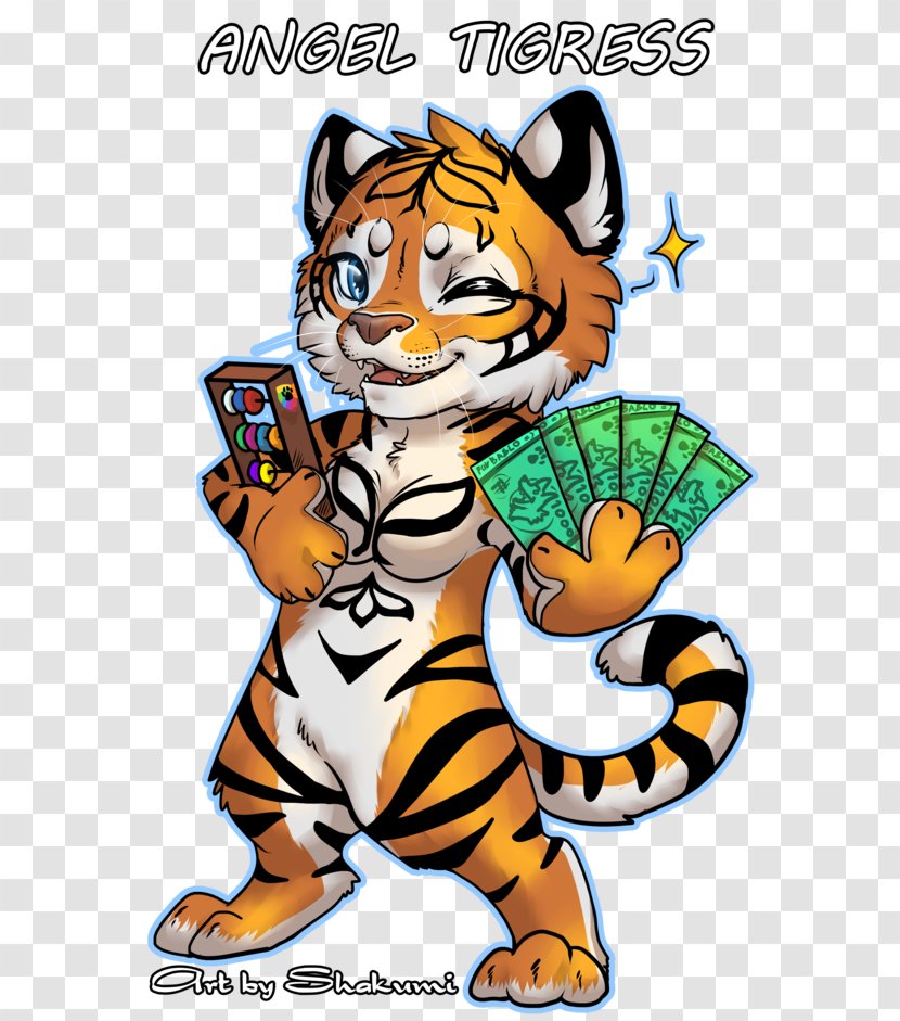 Tiger Clip Art Cat Illustration Cartoon - Big Cats Transparent PNG