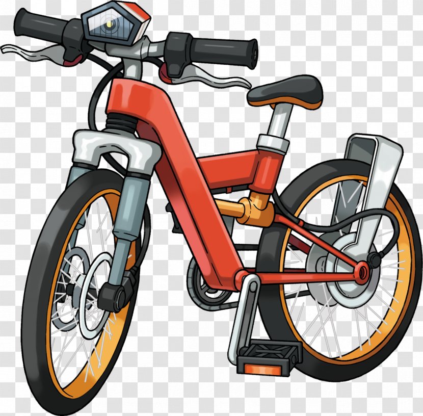 Bicycle Video Games Cycling Nintendo Pokemon Acro Bike - Rim Transparent PNG