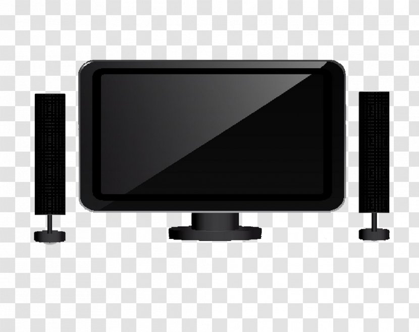Liquid-crystal Display Television Set LCD - Electronics - TV And Stereo Image Transparent PNG