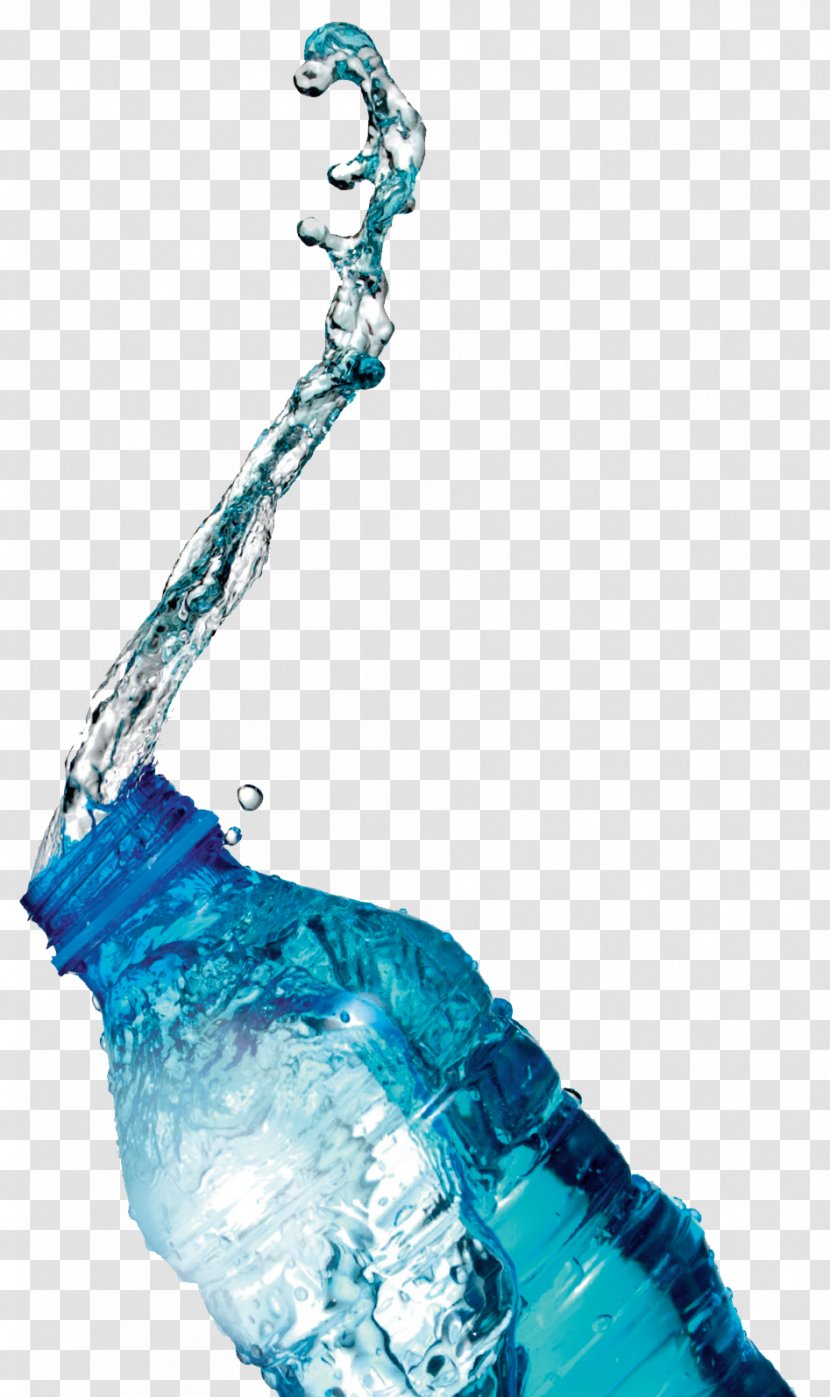 Drinking Water Turquoise Teal Liquid - Dynamic Ripples Transparent PNG