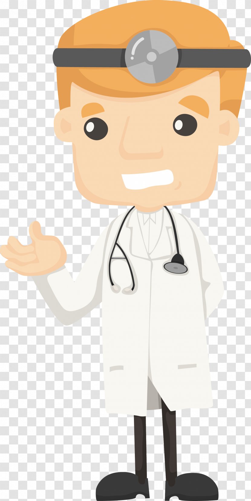 Temperature Doctors Heating & Cooling Inc X-ray Clip Art - Profession - Vector Male Doctor Transparent PNG