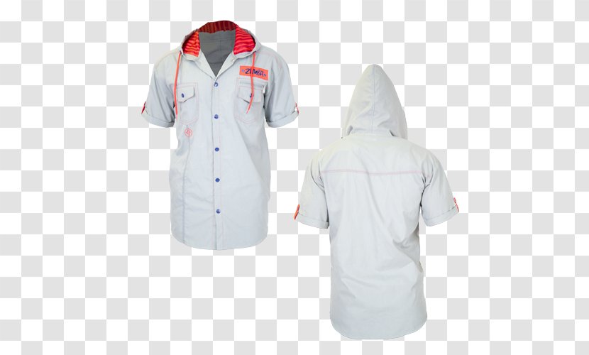 T-shirt Sleeve Hood Outerwear - Shirt - Zumba Transparent PNG