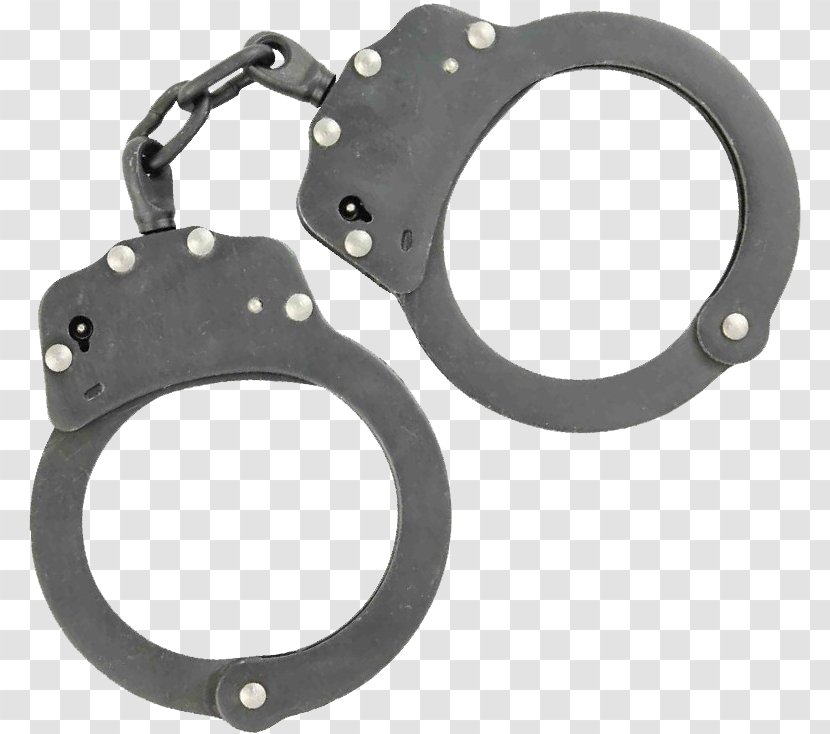 Handcuffs Clip Art - Police Officer Transparent PNG