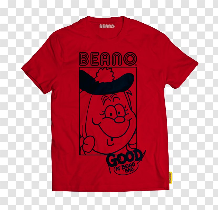 T-shirt Sleeve Clothing Crew Neck - Black - Good Bad Transparent PNG