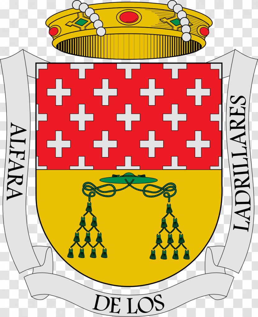Escut D'Alfara Del Patriarca Alfara De La Baronia Coat Of Arms Escutcheon - Yellow Transparent PNG
