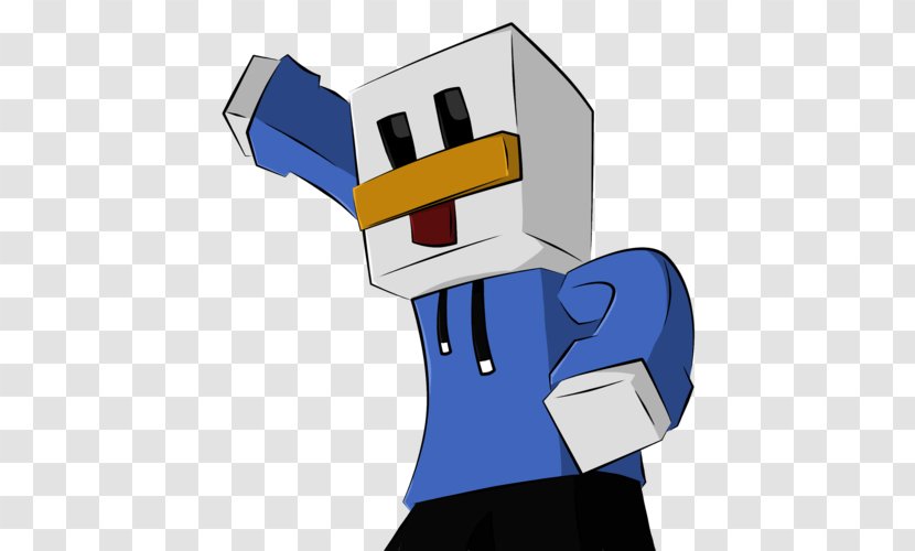 Minecraft: Story Mode Duck YouTuber - Drawing - Skin Transparent PNG