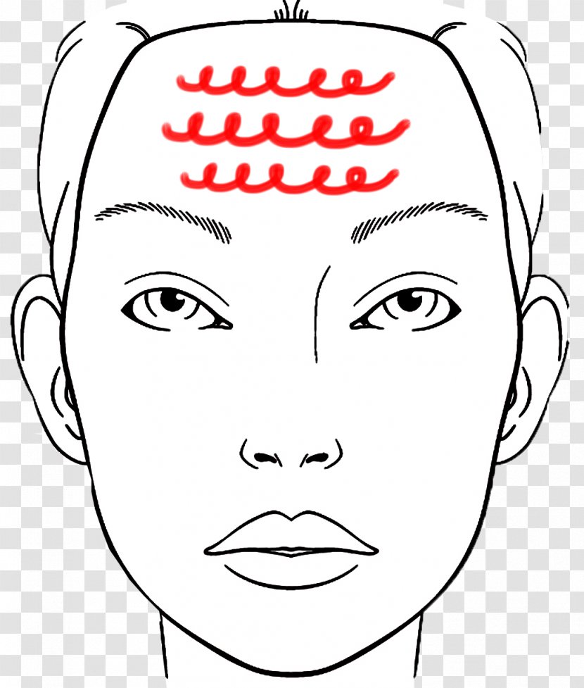 Coloring Book Face Cosmetics Make-up Artist - Silhouette Transparent PNG