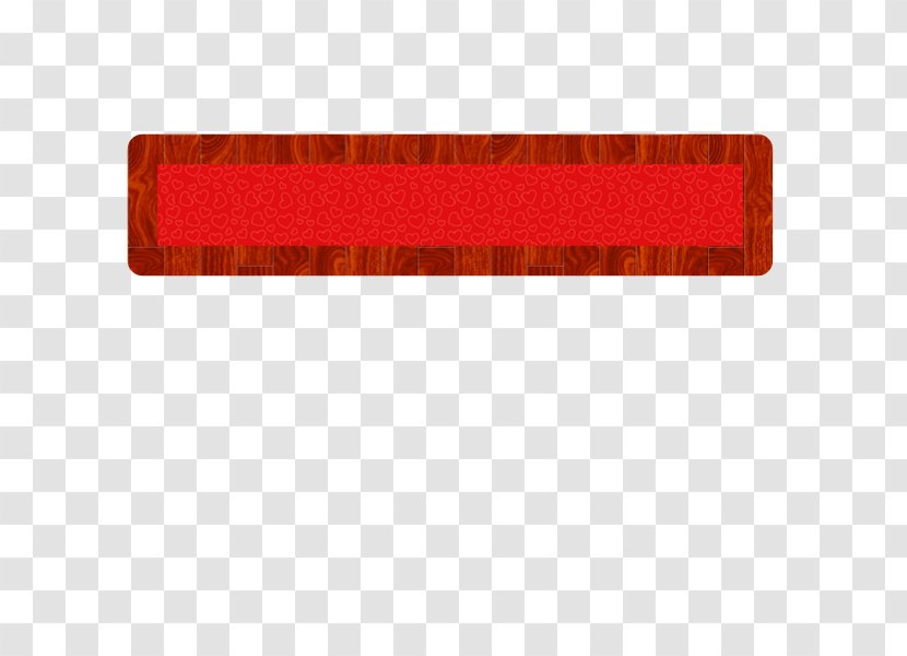 Rectangle - Orange - Etiquette Transparent PNG